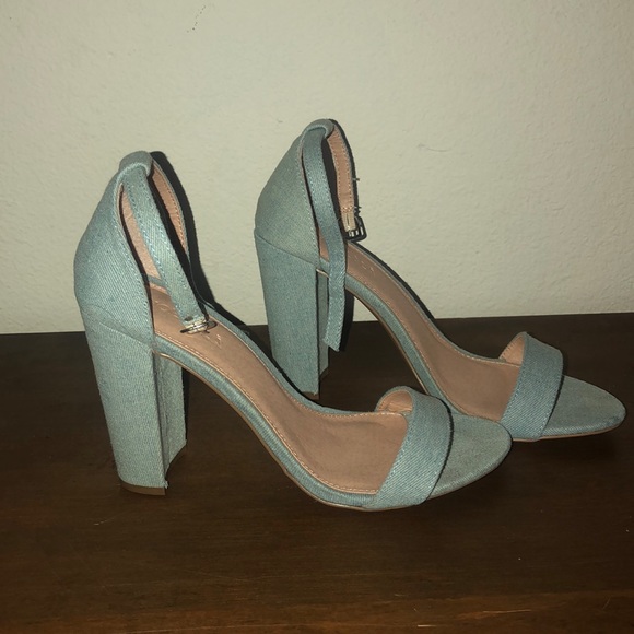 shoelala Shoes - Blue heels size 10 shoelala Shoes - Blue heels size 10